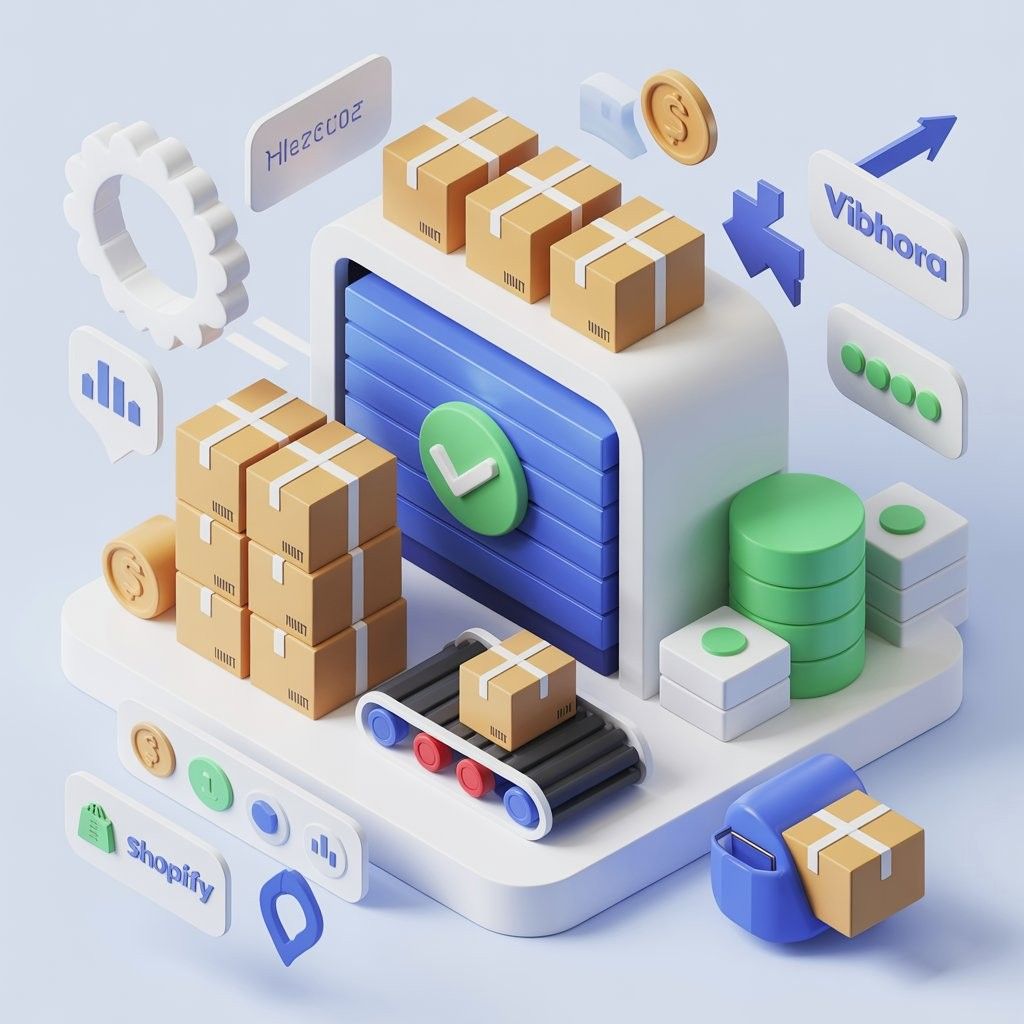 dropshipping profitable 2025 business model illustration